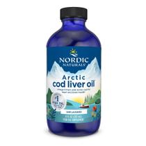 Nordic Naturals Óleo de Fígado de Bacalhau Ártico 237 ml Sem Sabor