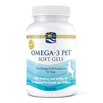 Nordic Naturals Omega-3 Pet, Sem sabor - 90 géis macios - 330 mg de ômega-3 por gel macio - Óleo de peixe para cães com EPA e DHA - Promove o coração, a pele, a pelagem, as articulações e a saúde imunológica