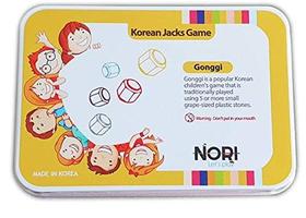 Nori Gonggi Konggi Korean Jacks Game in Premium Unique tincase (20pcs) Giftpack