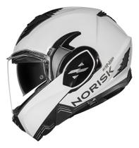 Norisk Capacete Avenger Monocolor Branco