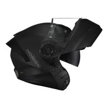NORISK CAPACETE FORCE II MONOCOLOR MATTE BLACK 58/Mf