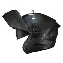 Norisk capacete force ii monocolor matte black