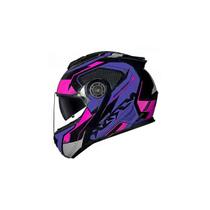 Norisk capacete route ff345 speedmax blk/purple 56/s Norisk capacete route ff345 speedmax blk/purple 56/s