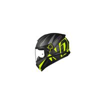 NORISK FAB CAPACETE RAZOR FULL MATTE BLACK/YELLOW tamanho 58/M