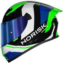 Norisk Flow Run Black White Estilo E Proteção