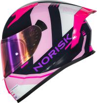 Norisk Flow Run Pink Blue Estilo E Proteção