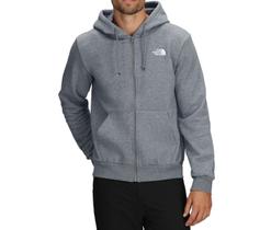 North Face Blusa de Moletom Com Capuz E Ziper Cinza Masc. -