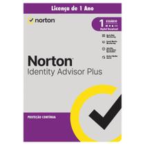 Norton Security ID Advisor Plus - Licença de 1 ano para 1 Dispositivo - Versão Download - Symantec