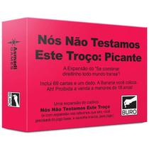 Nós não testamos este troço picante baralho buró jogo de cartas humor negro Nós não testamos este troço picante baralho buró jogo de cartas humor negro