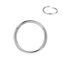 Nose Hoop FANSING 8 mm 20 g de aço cirúrgico para piercing Nose Hoop FANSING 8 mm 20 g de aço cirúrgico para piercing