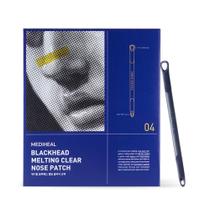 Nose Patch Mediheal Blackhead Melting Clear, pacote com 4 unidades com ferramenta