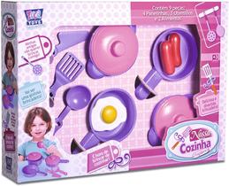 Nossa Cozinha Infantil Com Frigideira Panelas E Utensílios - Zuca Toys