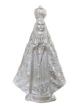 Nossa Senhora Aparecida 20cm NA COR BRANCO PEROLADO