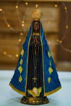 Nossa Senhora Aparecida 30cm Imagem Estatueta Em Resina Nossa Senhora Aparecida 30cm Imagem Estatueta Em Resina