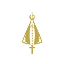 Nossa Senhora Aparecida Aplique Decorado Dourado Nossa Senhora Aparecida Aplique Decorado Dourado