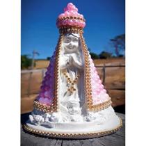 Nossa Senhora Aparecida Baby com perolas, 15 cm preço de fabrica