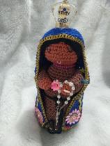 Nossa Senhora Aparecida em Amigurumi