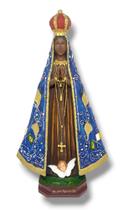 Nossa Senhora Aparecida em resina - modelo Italiano - 30cm - LCLTS