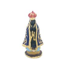 Nossa Senhora Aparecida Escultura Em Resina 7 Cm - Bialluz Presentes