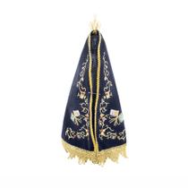Nossa Senhora Aparecida Manto Tecido 35.5cm Enfeite Resina Nossa Senhora Aparecida Manto Tecido 35.5cm Enfeite Resina
