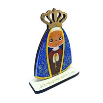 Nossa Senhora Aparecida Mdf Resina Lembrancinha 13cm - Divinário