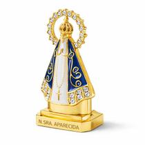 Nossa Senhora Aparecida Miniatura Santinha Adesiva Dupla Face Para Carro Painel Casa
