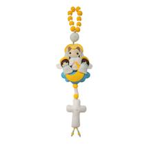 Nossa Senhora da Conceição com Terço Decorado - Artesanal Nossa Senhora da Conceição com Terço Decorado - Artesanal