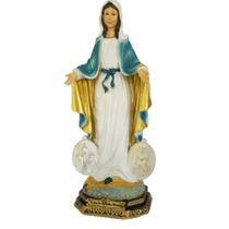 Nossa Senhora das Graças Medalha Milagrosa Resina Importada