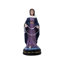 Nossa Senhora das Lágrimas Resina - 14 Cm - Decoração Religiosa