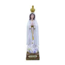 Nossa Senhora De Fátima 13cm - Enfeite Resina