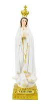 Nossa Senhora De Fátima 22cm - Enfeite Resina - Vivere