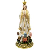 Nossa Senhora De Fátima 50cm - Enfeite Resina