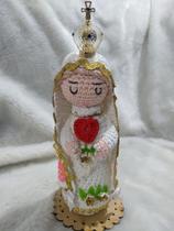Nossa Senhora de Fátima em Amigurumi