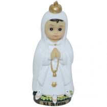 Nossa Senhora De Fátima Infantil 8Cm - Enfeite Plástico