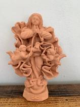 Nossa Senhora Desatadora de Nós 20 cm ( Feito a mão ) direto do recôncavo Baiano. Nossa Senhora Desatadora de Nós 20 cm ( Feito a mão ) direto do recôncavo Baiano.