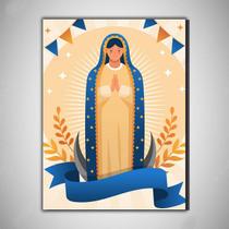 Nossa senhora desenho Placa Decorativa Religiosa 30x20 cm Nossa senhora desenho Placa Decorativa Religiosa 30x20 cm