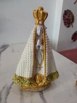 Nossa Senhora em gesso artesanal Nossa Senhora em gesso artesanal