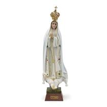 Nossa Senhora Fatima de Portugal Olhos de Vidro Resina 25 cm Nossa Senhora Fatima de Portugal Olhos de Vidro Resina 25 cm