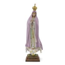 Nossa Senhora Fatima de Portugual Higroscopica Resina 29 cm