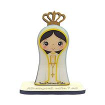 Nossa Senhora Fatima Mdf Baby Lembrancinha 13cm - Divinário