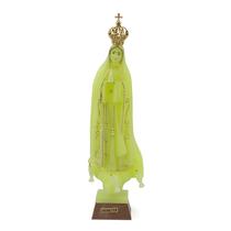 Nossa Senhora Fatima Portugal Brilha no Escuro Resina 25 cm Nossa Senhora Fatima Portugal Brilha no Escuro Resina 25 cm