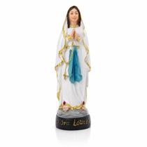 Nossa Senhora Lourdes 8cm Resina Decoração Católica Nossa Senhora Lourdes 8cm Resina Decoração Católica