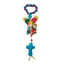 Nossa Senhora Perpétuo Socorro Terço Decorado - Artesanal Nossa Senhora Perpétuo Socorro Terço Decorado - Artesanal