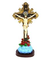 Nosso Senhor Jesus Do Bonfim Escultura Em Resina 32 Cm