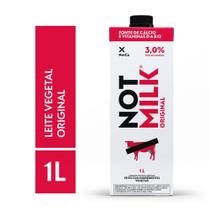 Not milk original leite vegetal 1l sabor suave e versátil