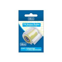 Nota Adesiva Em Rolo - Tili Notes Roller Dispenser + 1 Rolo 50mmx5m Amarelo Tilibra