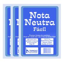 Nota Neutra Fácil 213x163mm PT 10 - Tamoio