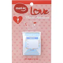 Notas Adesivas em Rolo Love - Molin Notas Adesivas em Rolo Love - Molin