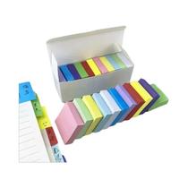 Notas Adesivas Fluorescentes 11pcs/Conjunto Bloco De Notas Adesivos Para Material Escolar E De Notas Adesivas Fluorescentes 11pcs/Conjunto Bloco De Notas Adesivos Para Material Escolar E De