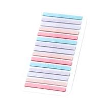 Notas Adesivas Fluorescentes Coloridas Transparentes 3000 Folhas Marcadores De Página Para Material